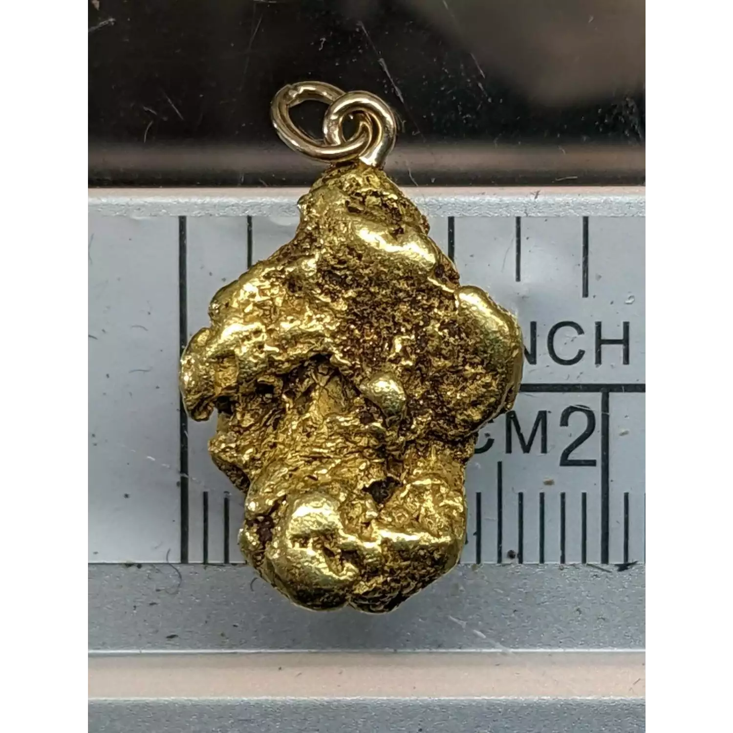 Natural Gold Nugget Pendant 11.4 grams 20.1 Karat