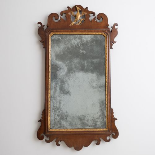 18th Century Georgian Mahogany Pier Mirror